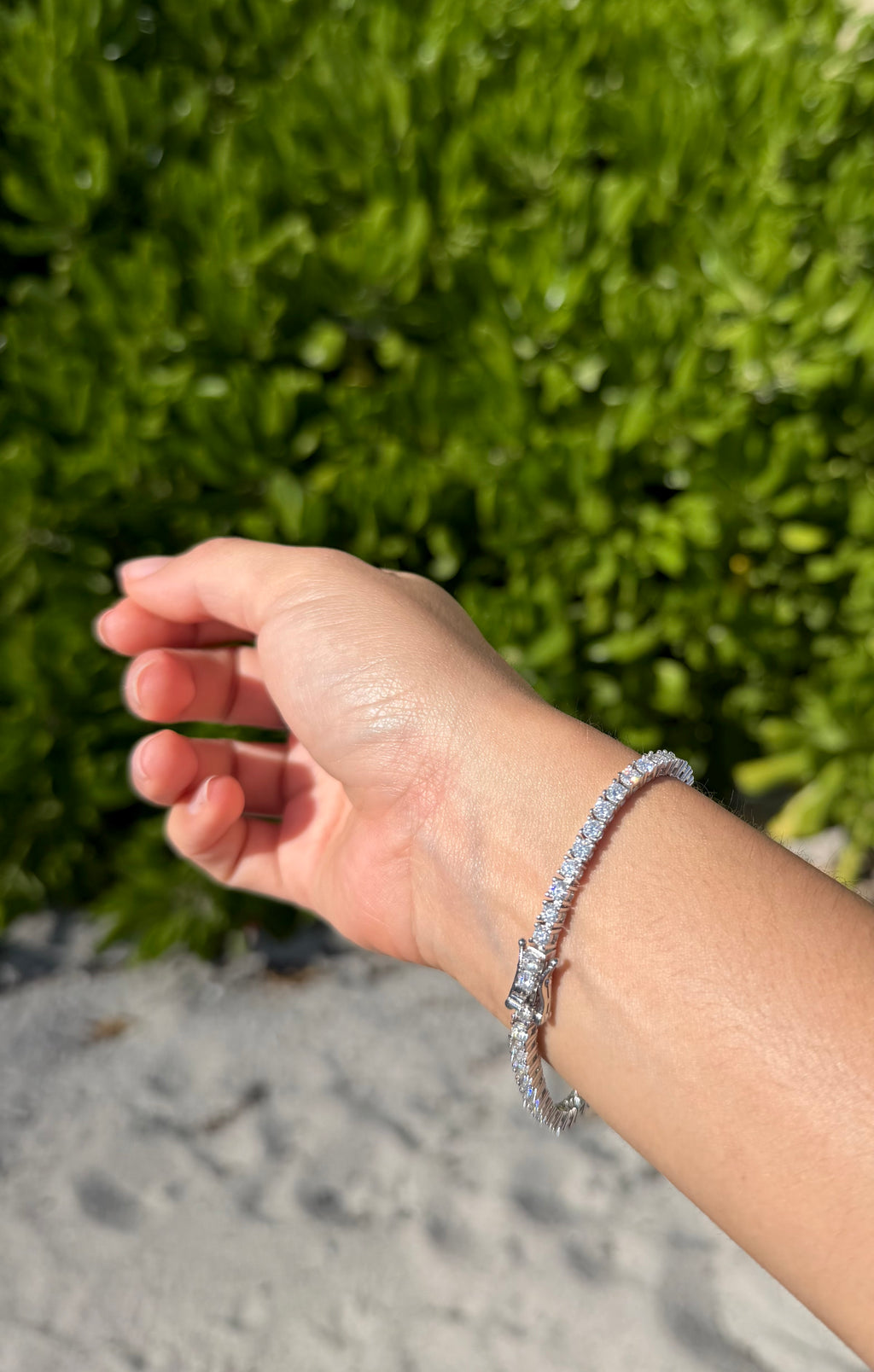 Pulsera de tenis de 3 mm